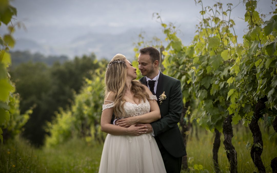Wedding in Florence in the vineyard